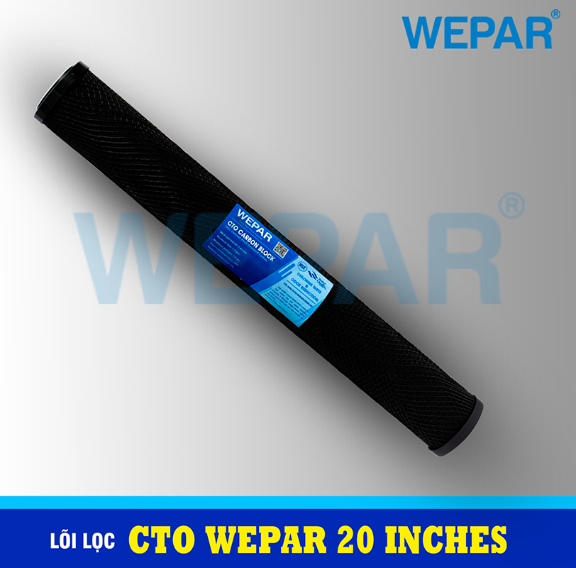 LÕI LỌC CTO 20” THAN HOẠT TÍNH WEPAR
