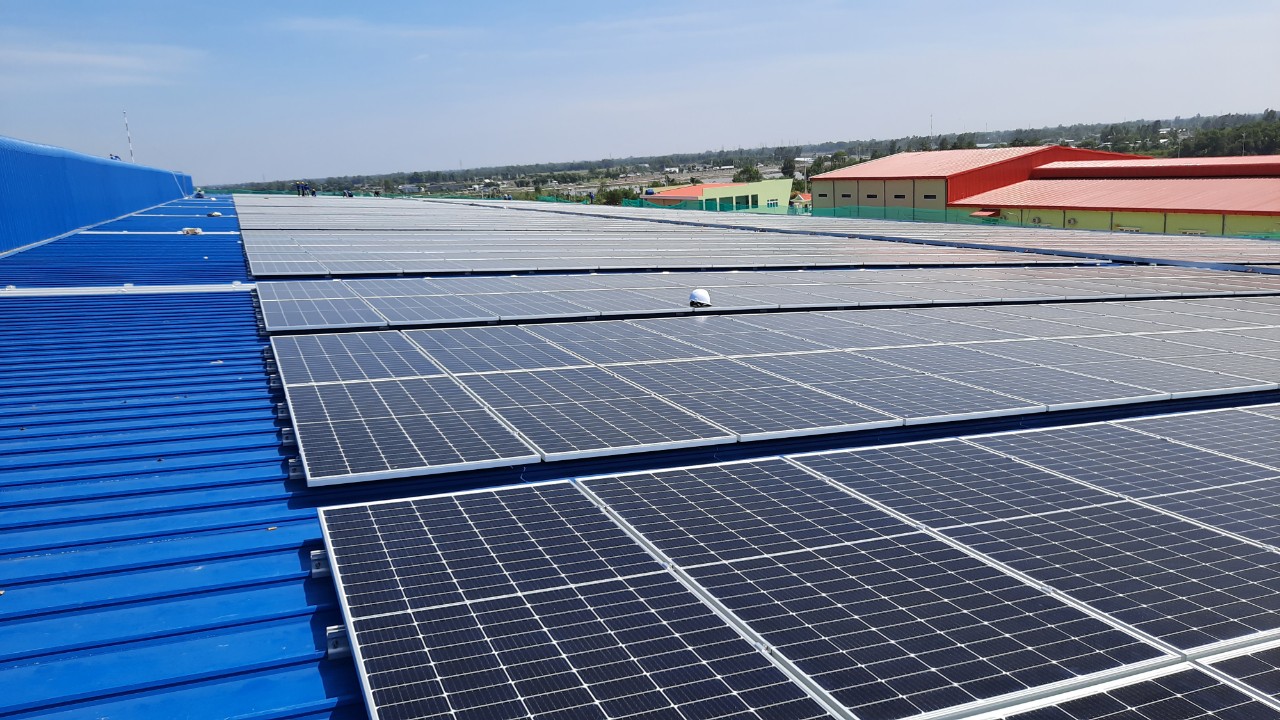 Công trình 1.000 kWp – Địa diểm: KCN Tam Phước, Tỉnh Đồng Nai