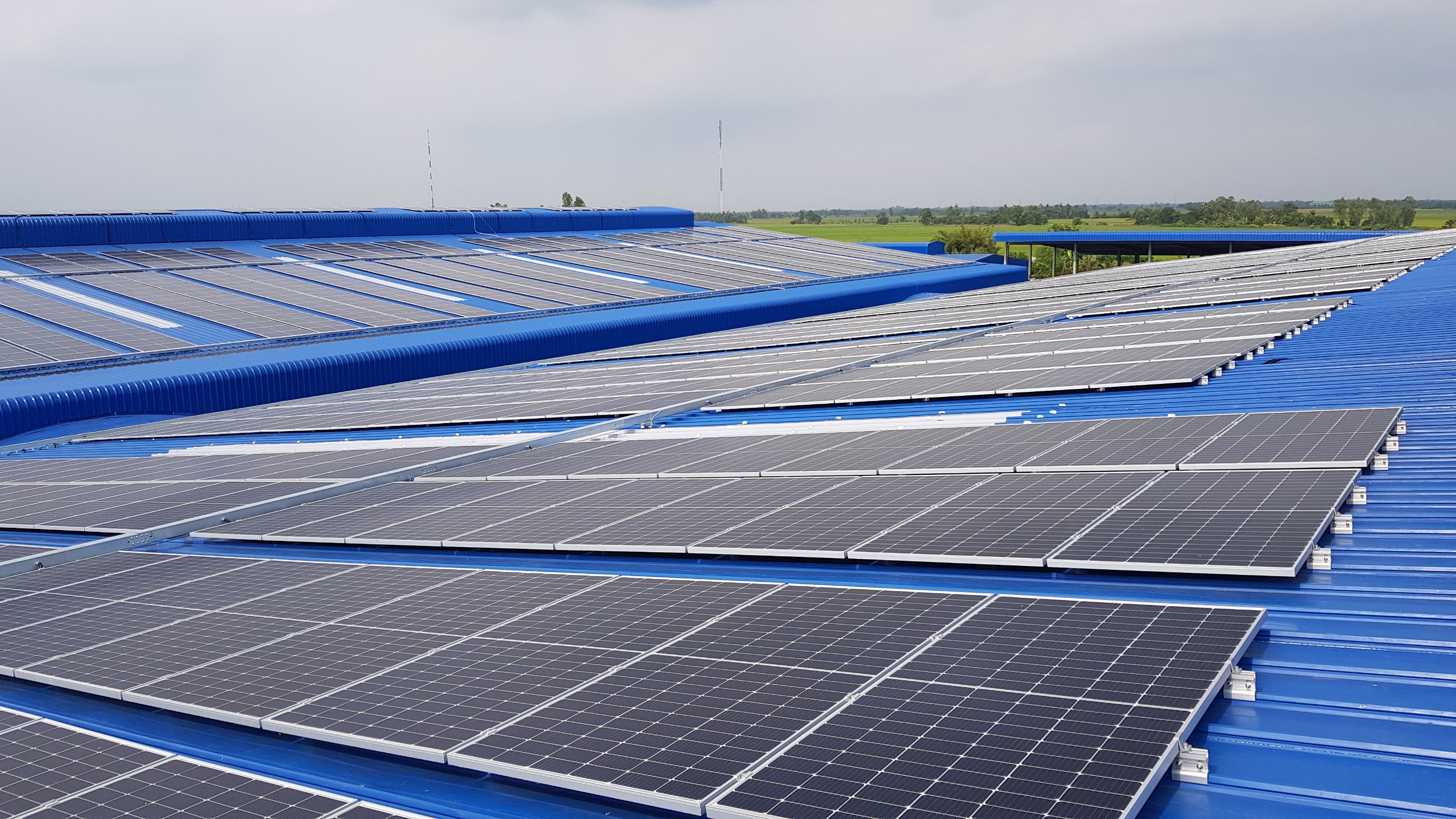 Công trình 1.200 kWp – Địa điểm: KCN Rạch Bắp, Tỉnh Bình Dương
