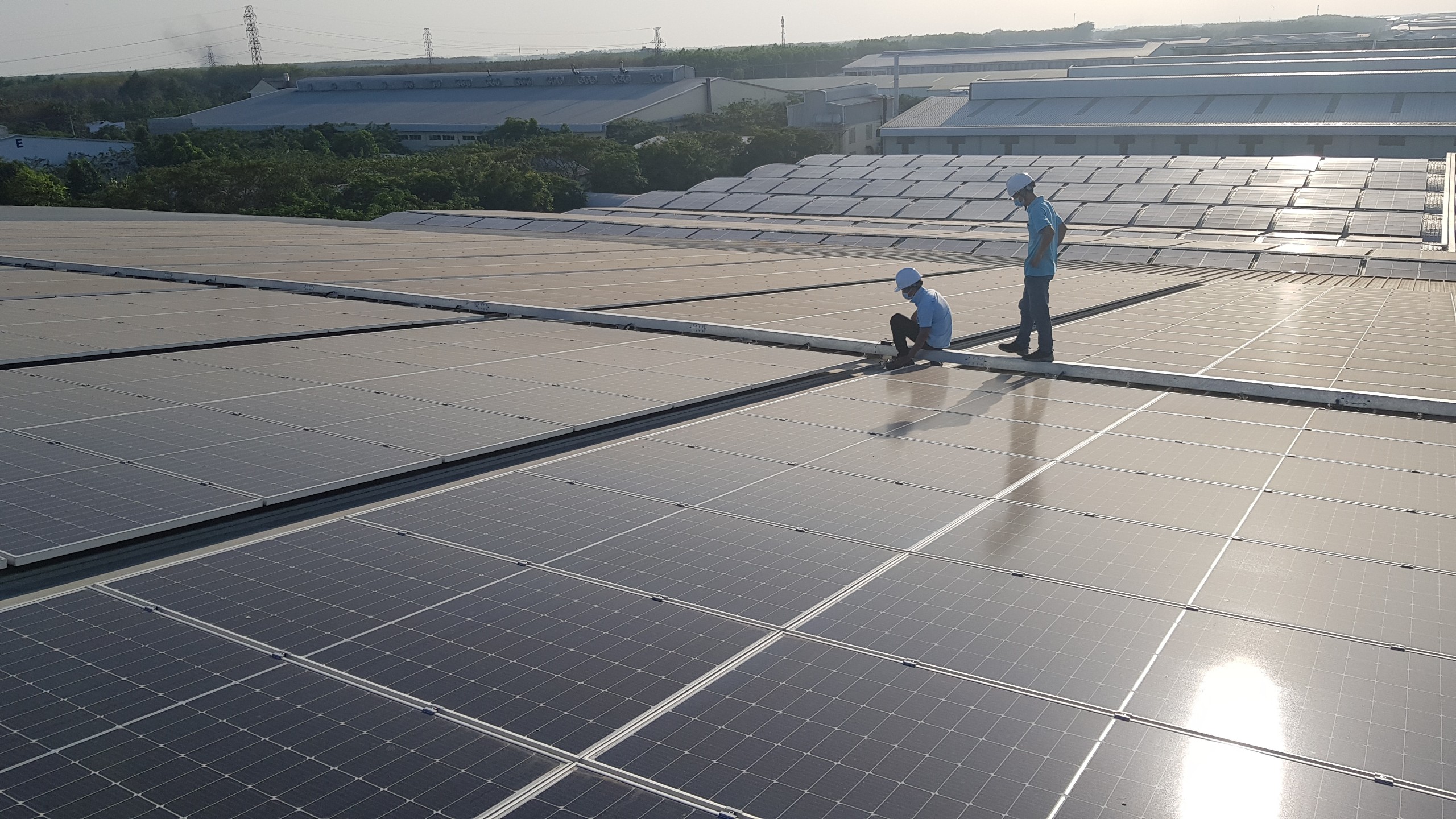 Công trình 1.000 kWp –Địa điểm: KCN Thạnh Lộc, Tỉnh Kiên Giang